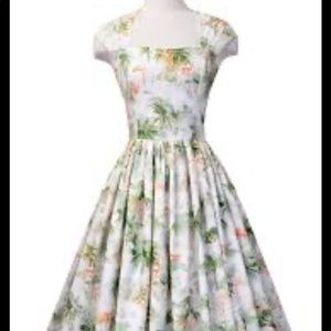 Bernie Dexter Veronique Flamingo dress XS